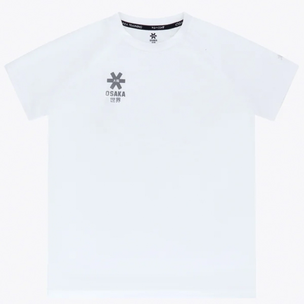 Tee shirt d'entrainement BLANC junior floqué