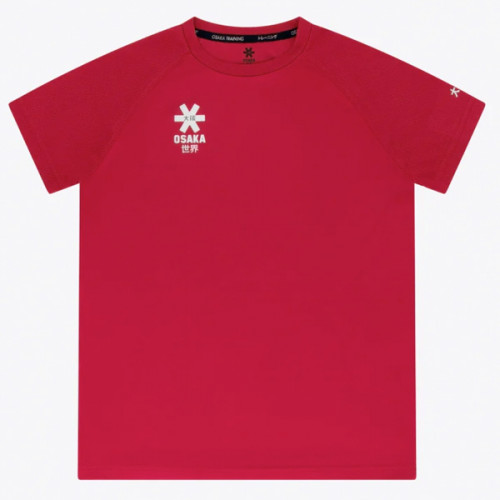 Tee shirt d'entrainement ROUGE junior floqué